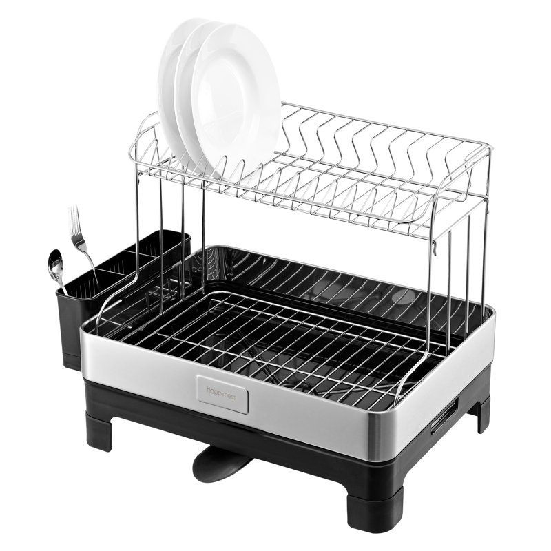 happimess Stainless Steel Dish Rack Wayfair